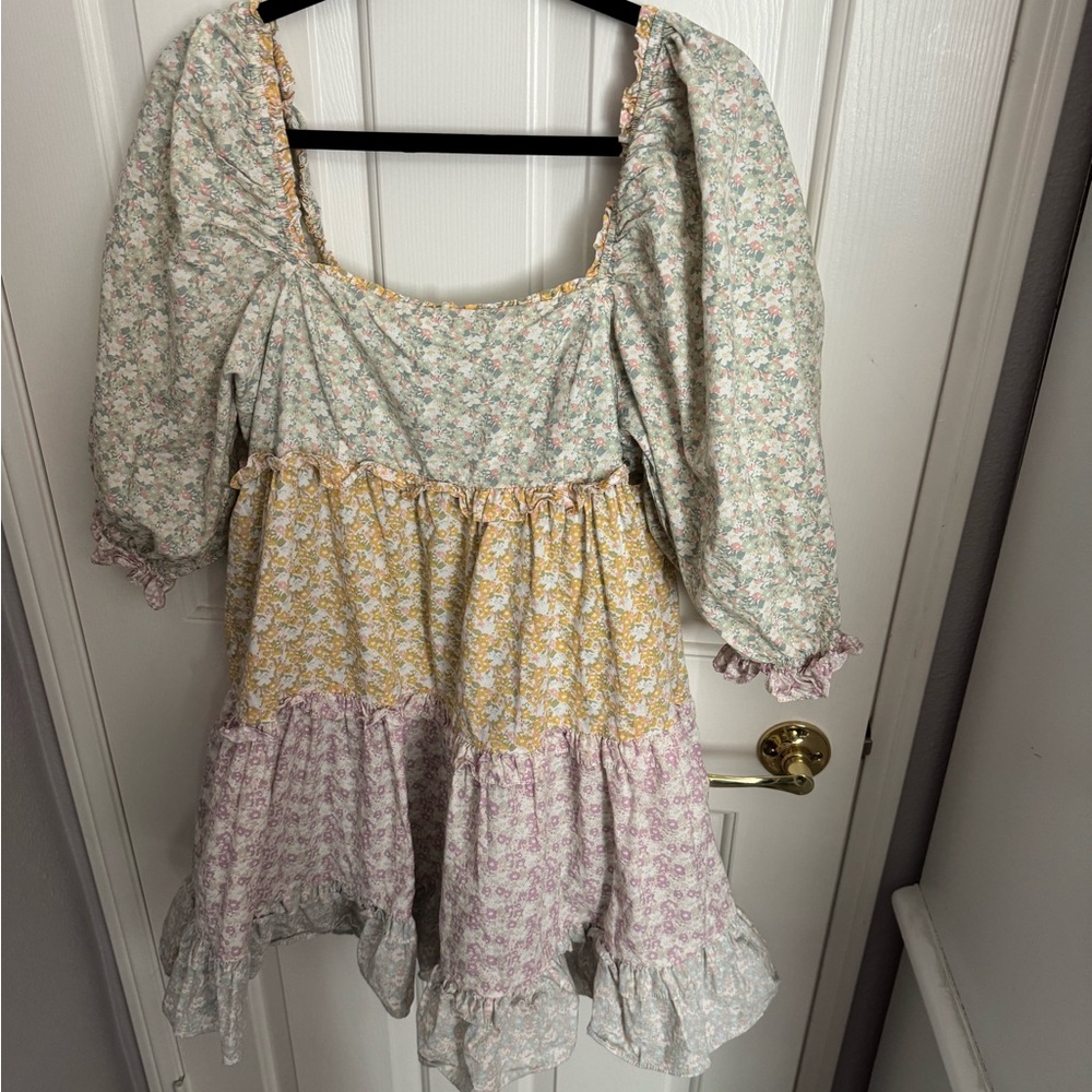 Storia Pastel Floral Dress